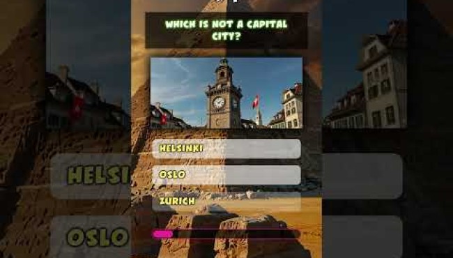 Can You Name These Capital Cities? | Geography Quiz Challenge!